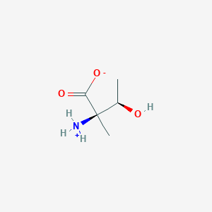 molecular formula C5H11NO3 B115035 (2R,3R)-3-HYDROXY-D-ISOVALINE CAS No. 152786-28-2