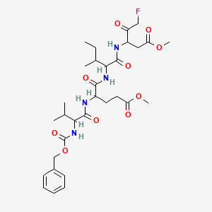molecular formula C31H45FN4O10 B1150351 Z-VEID-FMK 