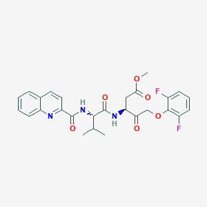 molecular formula C27H27F2N3O6 B1150353 Q-VD(OMe)-OPh 