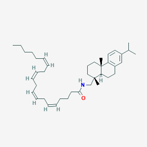 molecular formula C40H61NO B1150374 Arachidonic Acid Leelamide 