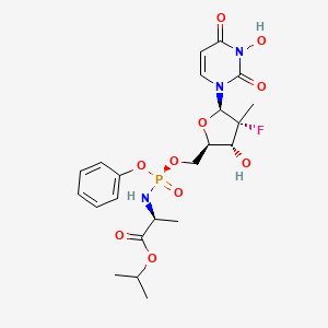 molecular formula C22H29FN3O10P B1150396 Sofosbuvir impurity L 