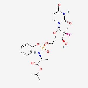 molecular formula C22H29FN3O9P B1150400 Sofosbuvir impurity D 