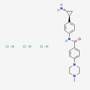 molecular formula C21H29Cl3N4O B1150414 DDP-38003 trihydrochloride 