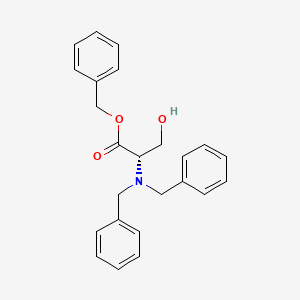 Benzyl dibenzyl-l-serinate