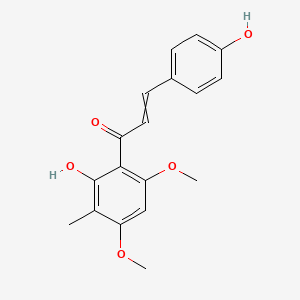 molecular formula C18H18O5 B1150488 3'-甲基黄烷酮 CAS No. 1044743-35-2