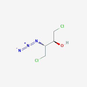 molecular formula C₄H₇Cl₂N₃O B1150492 (2S,3R)-1,4-Dichloro-3-azido-2-butanol 