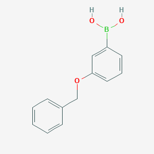 molecular formula C13H13BO3 B115050 3-Benzyloxyphenylboronic acid CAS No. 156682-54-1