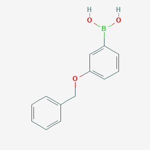 molecular formula C13H13BO3 B115050 3-Benzyloxybenzeneboronic Acid CAS No. 156682-54-1
