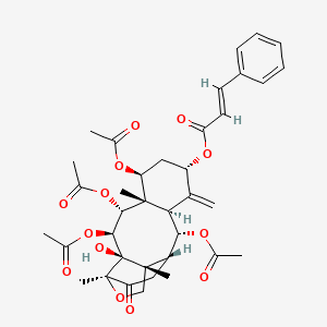 molecular formula C37H44O13 B1150559 Taxagifine CAS No. 81489-69-2