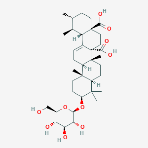 molecular formula C36H56O10 B1150596 奎宁酸 3-O-β-D-葡萄糖苷 CAS No. 79955-41-2