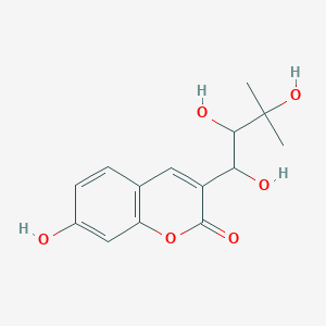 molecular formula C14H16O6 B1150612 Evodosin A 