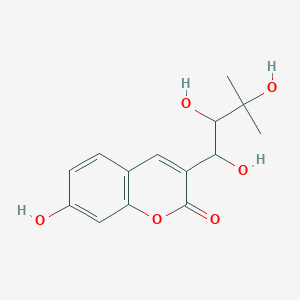 molecular formula C14H16O6 B1150612 Evodosin A CAS No. 1291053-38-7