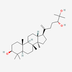 molecular formula C30H52O3 B1150621 达玛烷-20(21)-烯-3,24,25-三醇 CAS No. 55050-69-6