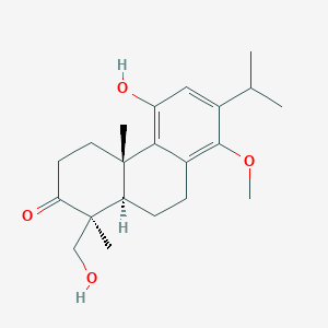 molecular formula C21H30O4 B1150628 三萜二醇 CAS No. 117456-87-8