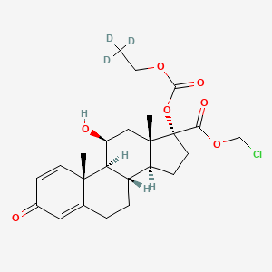 molecular formula C24H31ClO7 B1150659 Loteprednol Etabonate-d3 
