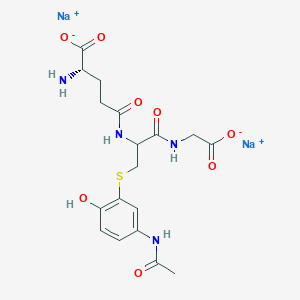 molecular formula C₁₈H₂₂N₄Na₂O₈S B1150673 Acetaminophen Glutathione Disodium Salt 
