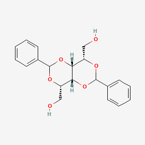 molecular formula C₂₀H₂₂O₆ B1150677 2,4:3,5-Di-O-benzylidene-L-iditol 