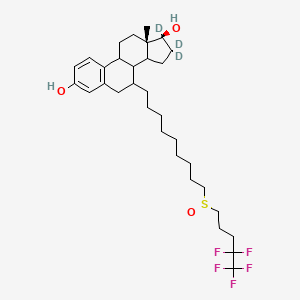 molecular formula C₃₂H₄₄D₃F₅O₃S B1150704 Fulvestrant-d3 