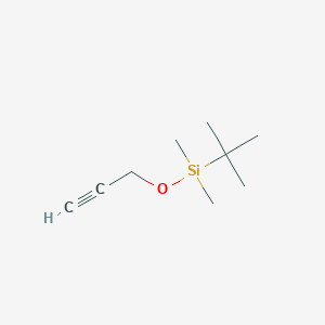 molecular formula C9H18OSi B115073 tert-Butyldimethyl(2-propynyloxy)silane CAS No. 76782-82-6
