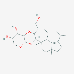 molecular formula C25H38O6 B115075 Erinacine C CAS No. 156101-09-6