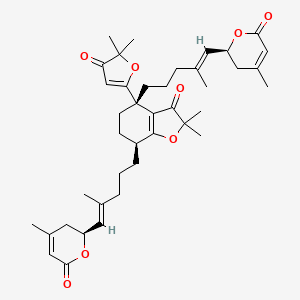 molecular formula C40H52O8 B1150769 Aphadilactone C 