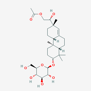 molecular formula C28H46O9 B1150774 Hythiemoside A 