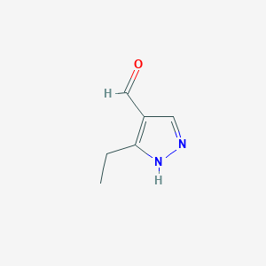 3-Ethyl-1H-pyrazole-4-carbaldehyde