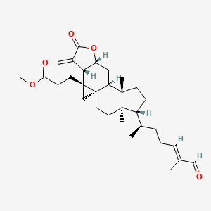 molecular formula C31H44O5 B1150806 Coronalolide methyl este CAS No. 268214-50-2