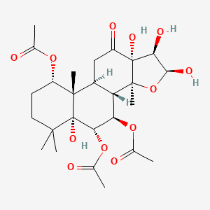 molecular formula C26H38O12 B1150878 Minaxin C CAS No. 1418150-06-7