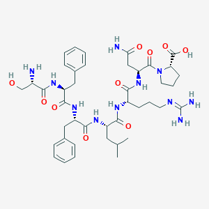molecular formula C42H61N11O10 B115088 Sfflrnp CAS No. 140436-66-4