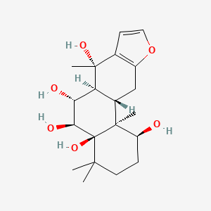 molecular formula C20H30O6 B1150895 delta-Caesalpin 