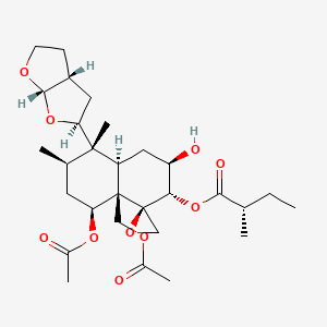 molecular formula C29H44O10 B1151044 Dihydroajugapitin 