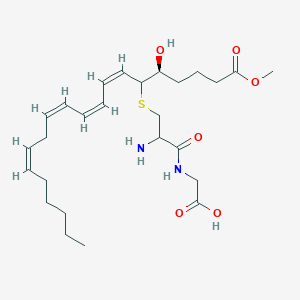 molecular formula C26H42N2O6S B1151048 Leukotriene D4 methyl ester 