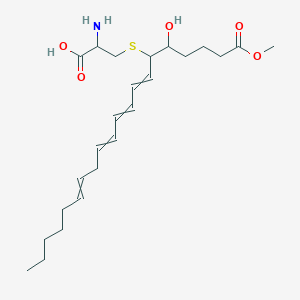 molecular formula C24H39NO5S B1151058 Leukotriene E4 methyl ester 