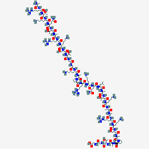 molecular formula C144H260N54O44 B1151280 Histone H3 (1-34) 