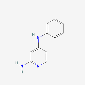 molecular formula C11H11N3 B11513889 N4-Phenylpyridine-2,4-diamine 