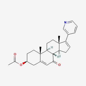 molecular formula C₂₆H₃₁NO₃ B1151456 7-Ketoabiraterone acetate 
