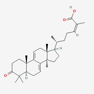 molecular formula C30H44O3 B1151684 Ganoderic acid SZ CAS No. 865543-37-9