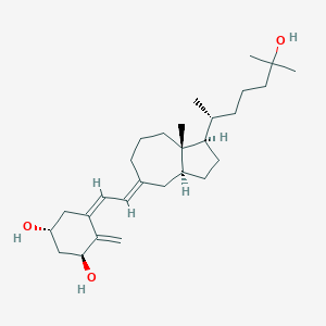 molecular formula C28H46O3 B115171 8(14)a-Homocalcitriol CAS No. 145459-22-9