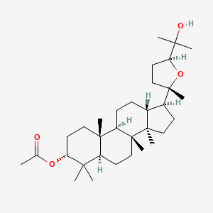 molecular formula C32H54O4 B1151734 Cabraleadiol 3-acetate CAS No. 35833-62-6