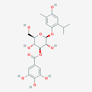 molecular formula C23H28O11 B115179 Isoquerglanin CAS No. 143519-53-3