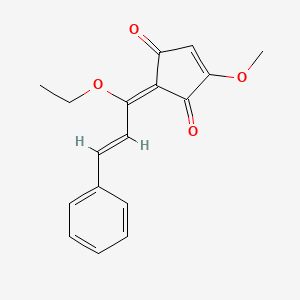 molecular formula C17H16O4 B1151810 Ethyllucidone 