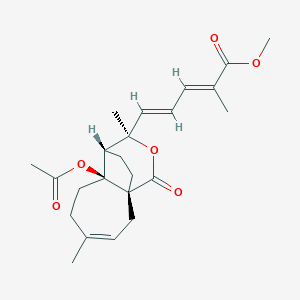 molecular formula C23H30O6 B1151827 Methyl pseudolarate A 