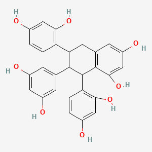 molecular formula C28H24O8 B1151838 Alboctalol 