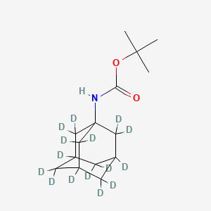 molecular formula C15H25NO2 B1151942 N-t-Boc-1-adamantylamine-d15 