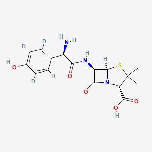 molecular formula C16H19N3O5S B1151948 Amoxicillin D4 