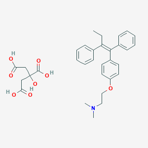 molecular formula C₂₆H₂₉NO . C₆H₈O₇ B001152 Tamoxifen citrate CAS No. 54965-24-1