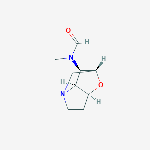 molecular formula C9H14N2O2 B115201 N-Formylloline CAS No. 38964-33-9