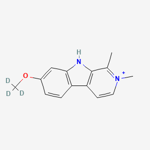 molecular formula C₁₄H₁₂D₃N₂O B1152032 2-Methyl Harmine-d3 