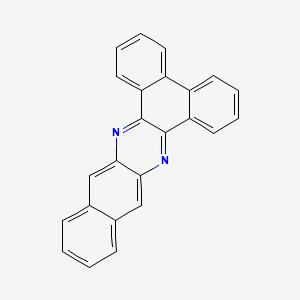molecular formula C24H14N2 B11520391 Tribenzo[a,c,i]phenazine 